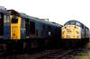 25054 & 40015 await their fate at Crewe