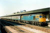 33017 with a Portsmouth Harbour train at Cardiff Central