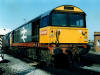 Nearly new 58002 stands outside Toton in October 1986